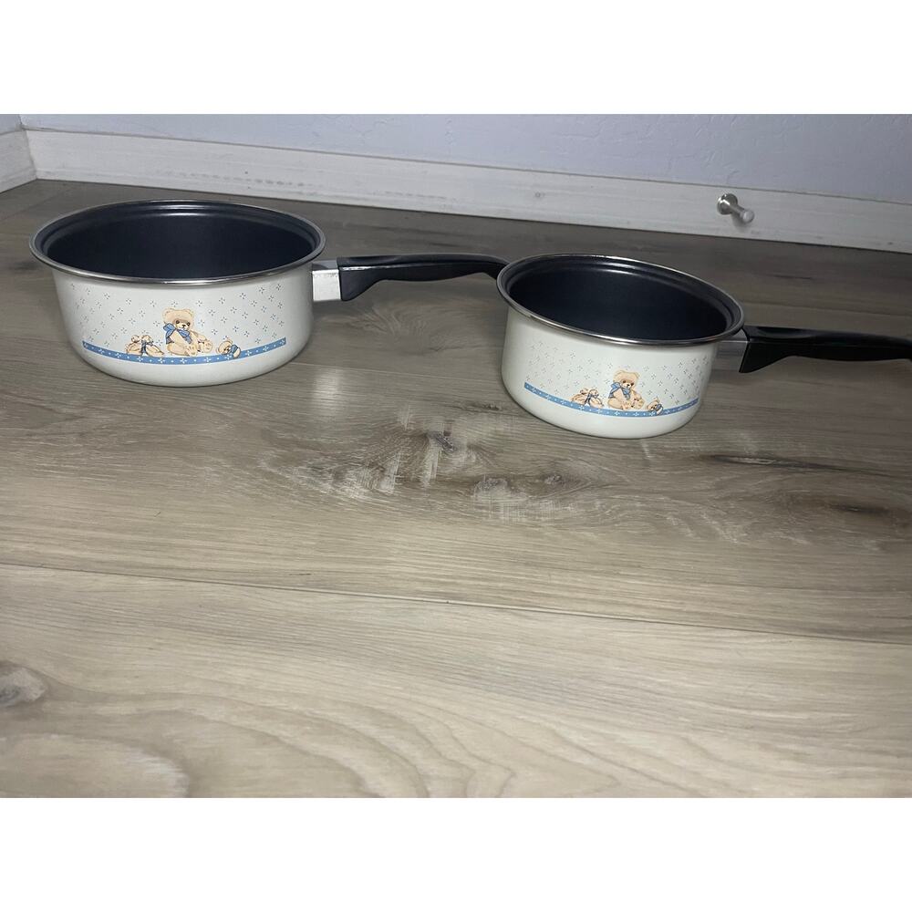 Vintage Teddy Bear Pots